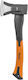 Bradas KT-SF2100 Τσεκούρι Σχισίματος Βάρους 1kg με Λαβή Fiberglass