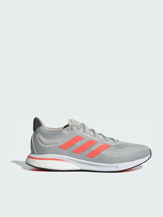 Adidas Supernova Ανδρικά Αθλητικά Παπούτσια Running Grey Two / Turbo / Grey Six