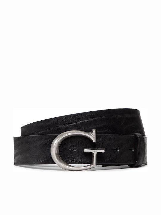 Men's Belt Leather Black