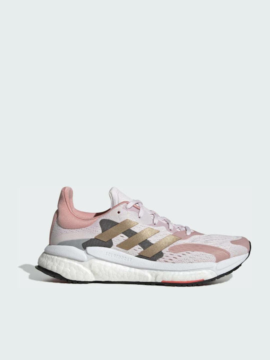 Adidas Solarboost 4 Γυναικεία Αθλητικά Παπούτσια Running Almost Pink / Copper Metallic / Turbo