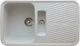 Macart Classic D-125 Drop-In Spüle Links aus Verbundgranulat B86xT50cm Flamingo