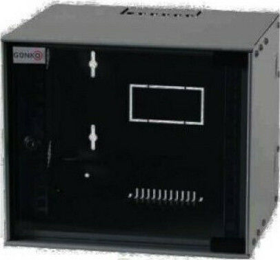 Mirsan Wall Mounted Rack Cabinet 6U 30.6x30x30.5cm Black SOH06U30MN.01