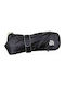 Trixie Orleans Black Fleece / Waterproof Dog Coat with 80cm Back Length