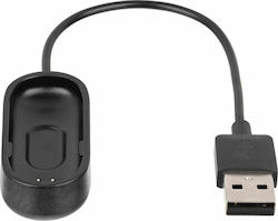 Akyga AK-SW-13 Заряден Кабел Зарядни За Смарт Часовници За Mi Band 3/Mi Smart Band 4 Черен