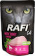 Dolina Noteci Rafi Cat Adult Υγρή Τροφή για Ενήλικες Γάτες σε Φακελάκι με Γαλοπούλα χωρίς Σιτηρά 100gr
