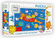 Παιδικό Puzzle Οι Μικροί Κύριοι Στο Διάστημα για 3+ Ετών 100pcs Χάρτινη Πόλη