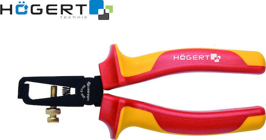 Högert Abisolierzange Kabel mit Länge 160mm mit Isolierung 1000V