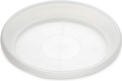 Plastona 241 Round Plate Pot Transparent 20x20cm