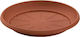 Atmosphera 412 Round Plate Pot Terracotta 12x12cm