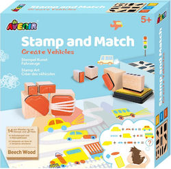 Avenir Stamps Φτιάξτε Οχήματα for Children 5++ Years