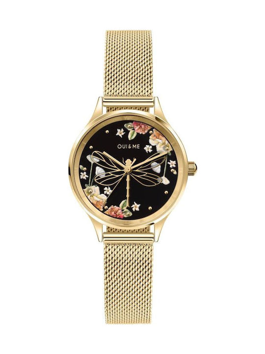 Oui & Me Bichette Womens Watch 28mm Battery Gold