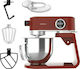 Cecotec Twist & Fusion 4000 Luxury Red Stand Mixer 800W with Stainless Mixing Bowl 5.2lt