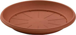 Plastona 415 Кръгла Плато Пот Terracotta 15x15бр