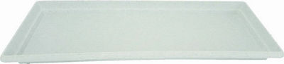 Plastona Festone 350P Rectangular Plate Planter Granite 45x15cm