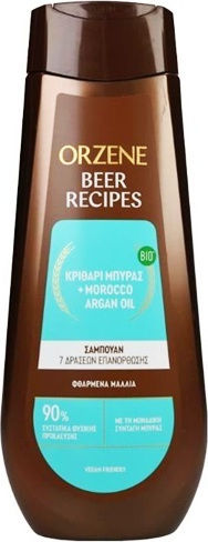 Orzene Beer Bio Beer Recipes Shampoos Glättung & Glanz für Zerbrechlich Haare 400ml