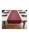 Linea Home Christmas Tablecloth Fabric Bordeaux L170xW50cm.