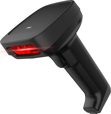 Deli Handheld Scanner Wired with 1D Barcode Reading Capability