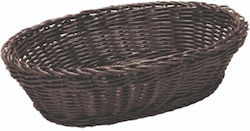GTSA Ψωμιέρα Σερβιρίσματος 76-2012 Οβάλ Rattan 23x17x8cm