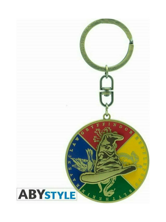 Abysse Keychain Potter - Sorting Hat Metallic