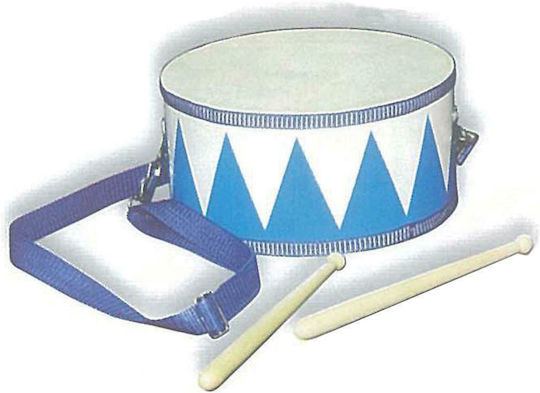 Next Wooden Drum 10x20x20cm Blue