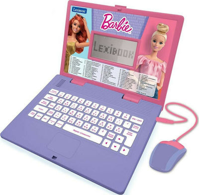 Lexibook Laptop/Tablet Educațional Electronic pentru Copii Barbie