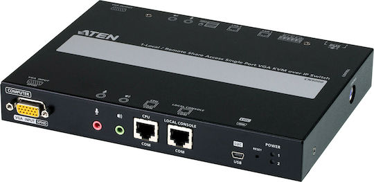 Aten CN9000 Comutator KVM și de Date cu Audio Ethernet SPHD USB USB Mini B