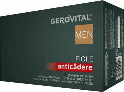 Gerovital Anti Haarausfall Ampullen – Intensive Behandlung Αμπούλες Μαλλιών κατά της Τριχόπτωσης για Άνδρες 10x2ml