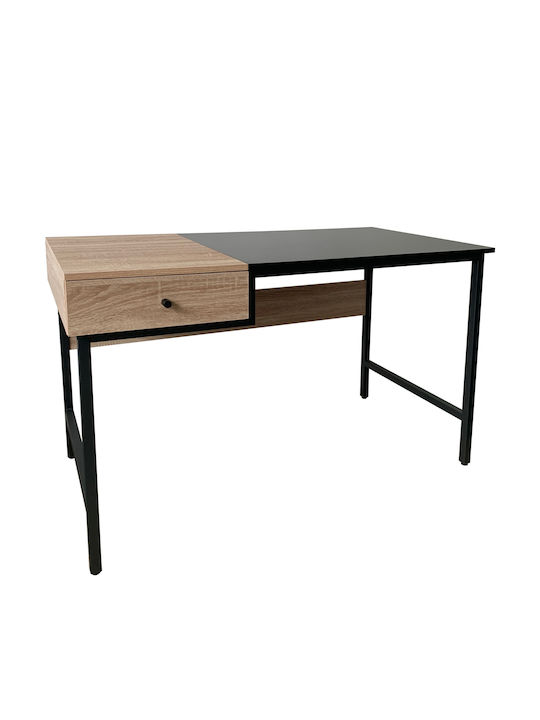 Desk Kane Natural / Black 120x60x75cm