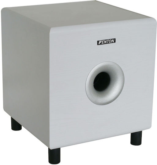 Fenton SHFS08 100.307 Aktiv Subwoofer mit Lautsprecher 8" 200W Weiß