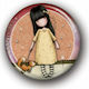 Santoro The Pretend Friend Round Decorative Magnet