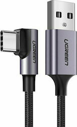 Ugreen US284 Braided USB 2.0 Cable USB-C male - USB-A male Μαύρο 3m (70255)