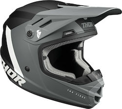 Thor MX Youth Sector Chev Kids Motocross Helmet Grey/Black KR7276