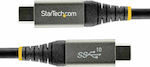 StarTech USB 2.0 Cable USB-C male - USB-C male Μαύρο 1m (USB31CCV1M)