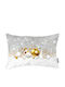 Saint Clair Christmas Decorative Pillow 4020 Rectangular Gray 45x45cm