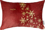 Saint Clair Christmas Decorative Pillow 4024 Rectangular Red 45x30pcs 1716030221005