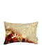 Saint Clair Christmas Decorative Pillow 4025 Rectangular Gold 45x45pcs 1716030221006