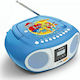 Technisat Digitradio 1990 Benjamin Blümchen Sistem Audio Portabil cu Bluetooth CD MP3 USB Radio Albastru