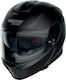 Nolan N80-8 Classic N-Com Flat Black Motorradhelm Volles Gesicht 61580