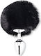 Zenn Deluxe Fluffy Bunny Tail Πρωκτική Σφήνα Μπ...