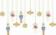 PartyDeco Christmas Decoration 12cm