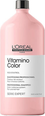 L'Oreal Professionnel Serie Expert Vitamino Color Resveratrol Shampoos Color Maintenance for All Hair Types 1500ml