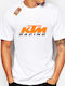 Pegasus KTM Racing T-shirt White Cotton