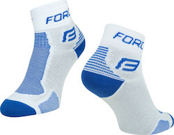 Force Classic Șosete de ciclism Albe