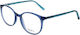 Pepe Jeans Weiblich Kunststoff Brillenrahmen Blau PJ3425-C5