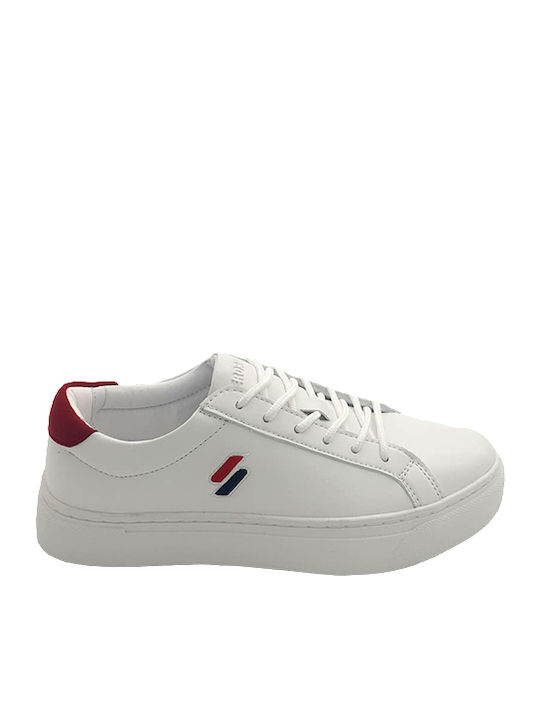 Superdry Vegan Court Sp Tennis Trainer Маратонки Бял