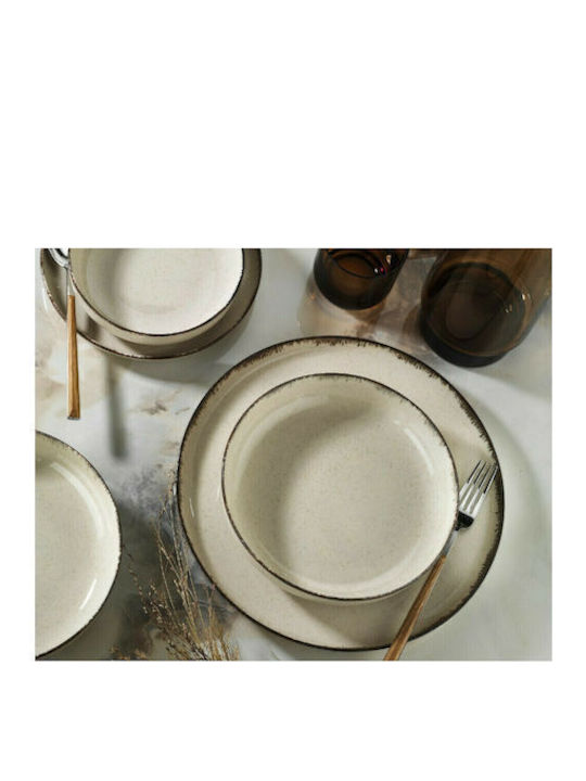 Oriana Ferelli Pearl Mood Dinnerware Set Beige