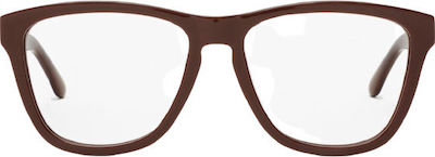 Hawkers One Acetate Blue Light Blocking Glasses Diamond Dark Brown