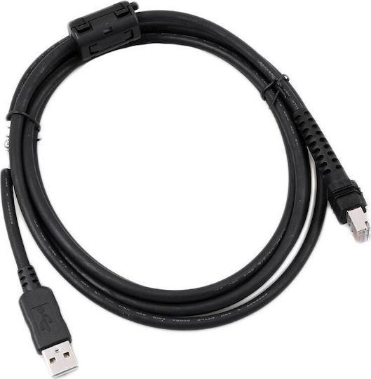 Datalogic USB 2.0 Kabel USB-A-Stecker - RJ45 Schwarz 2m CAB-438
