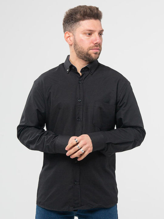 Men's shirt classic black