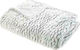 Atmosphera Blanket Sherpa Fleece Sofa 130x160cm. White